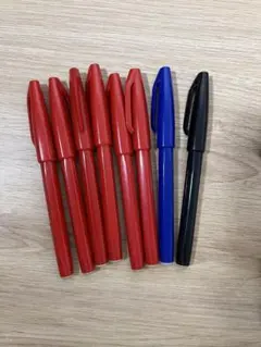 マーカーセット 赤 青 黒 8本