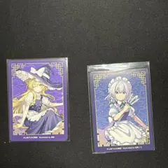 東方Project movic 特典カード 霧雨魔理沙 十六夜咲夜