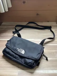 THE NORTH FACE ノースフェイス☆黒　マップケース　サコッシュ　登山