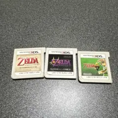 ゼルダの伝説 ゲームソフト 3本セット 3ds
