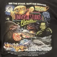 ユニバーサルスタジオ　90s リンガーTシャツ