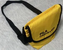 【新品未使用　FILA ショルダーバッグ イエロー】のサムネイル