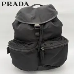 PRADA ナイロン バックパック リュックサック ブラック 黒のサムネイル