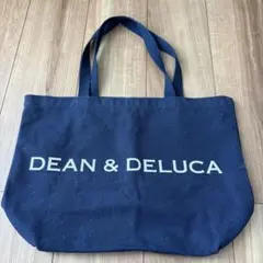 DEAN & DELUCA トートバッグ ネイビーのサムネイル
