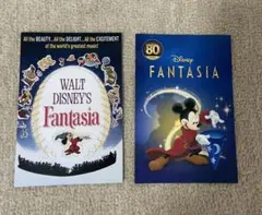 ディズニー　ポストカード　ファンタジア