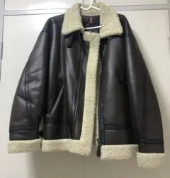 アルファ インダストリーズ】B-3 フェイクムートンジャケット XL 裏地