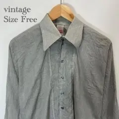 長袖シャツ vintage アメカジ ストリート モード ナチュラル 無地