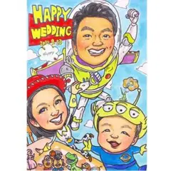 ❤️クオリティアップver❤️可愛い似顔絵お描きします(^o^)❤️