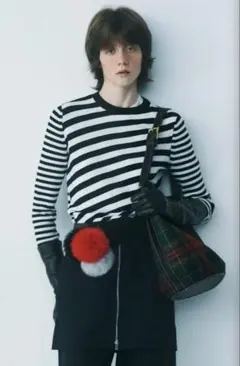 【完売品】A VACATION チェックショルダーバッグ