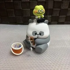 MR.PA No Work Todayシリーズフィギュア　パンダ　カエル　釣り