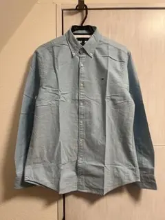 Tommy Hilfiger 水色 ボタンダウンシャツ 新品