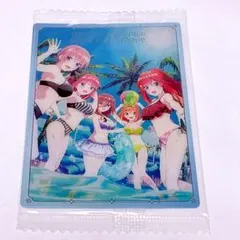 五等分の花嫁 未開封ウエハース SP 箔押し カード 集合 おまけ付