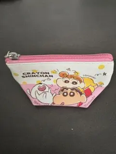 新品♡クレヨンしんちゃん 小型ポーチ ピンク