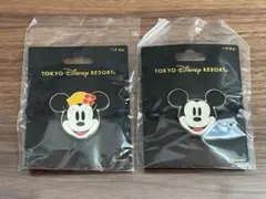 ディズニーリゾート限定　ミッキー　ミニー　ヘアゴム