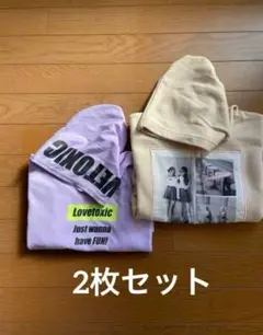 Lovetoxic.長袖パーカー&半袖チュニックトップスまとめ売り ラブトキ