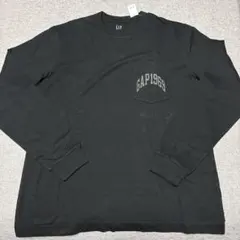 GAP 1969 長袖 ポケットTシャツ ブラックのサムネイル