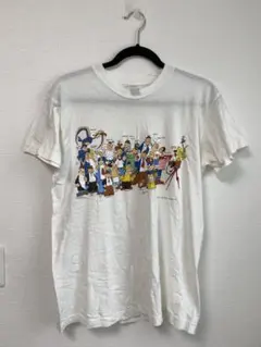 古着】90s 半袖Tシャツ カナダ製シングルステ ッチ 欧州観光地特産物 