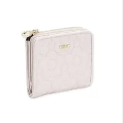 マリクワ キルトフォームデイジー ウォレット（ベージュ）