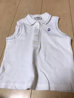 新品　familiar白⚓️タンクトップ110