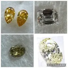 カボションカット 天然ダイヤモンド！0.681ct/RT3283/CGL - メルカリ