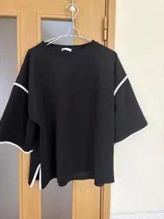 メル様専用MURUA ブラック Tシャツ ホワイトアクセント　２枚おまとめのサムネイル