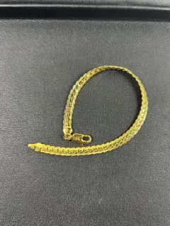 18K刻印 ゴールド ブレスレット