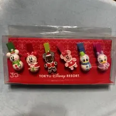 ディズニーリゾート クリップ 6個セット　クリスマスのサムネイル