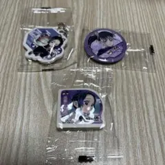 鬼滅の刃　くら寿司 胡蝶しのぶ ラバーチャーム 栗花落カナヲ 缶バッジ