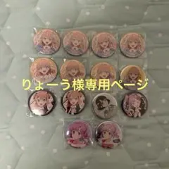 【りょーう様専用】缶バッジ 14点