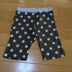 ミキハウスホットビスケッツ　ハーフパンツ90センチ　カーキ　コットン100%