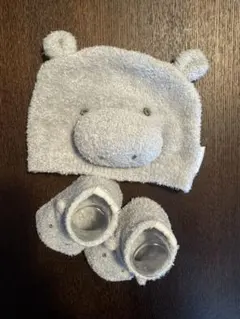 gelato pique 帽子 靴下　グレー