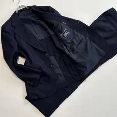 【美品】BURBERRY セットアップ　スーツ　黒　ノーカラー　カシミヤ混 2026年最新】バーバリー スーツの人気アイテム - メルカリ