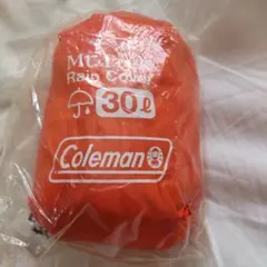 ✨Coleman／Mt.Trek／レインカバー／30L／オレンジ✨のサムネイル