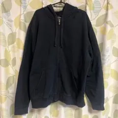 L.L.Bean ダークブルー フルジップパーカー XL 最終値下