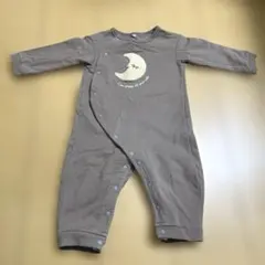 裏起毛　ベビーロンパース 80cm