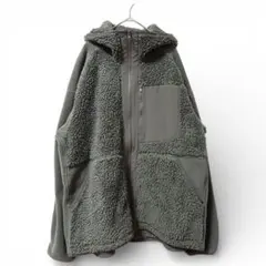 ユニクロ White Mountaineering フリース L グリーン