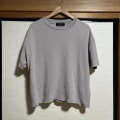 Theory BASIC TEE 半袖 ニット P グレー - メルカリ
