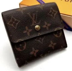 【極美品】ルイヴィトン モノグラム ポルトフォイユ エリーズ Wホック 新型