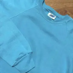 usa製ブランク無地SweatsAndSurfスウェットシアンMヴィンテジオルド