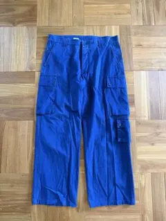 90s agnes b Indigo Dyed Cargo Pantsのサムネイル