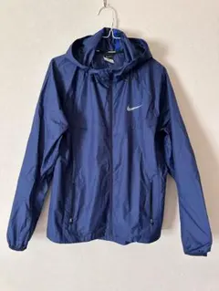 Nike ネイビー ナイロン ウィンドブレイカー