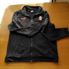 PUMA ACミラン ジップアップジャケット 黒