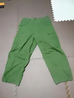 BEAMS ビッグ 6ポケット カーゴパンツ　オリーブ