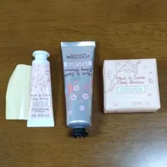 【新品】ロクシタン チェリーブロッサム ハンドクリーム 2つ＆バスソープ ソープ
