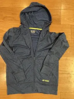 YONEX ジップアップパーカー 長袖 ネイビー 紺 ヨネックス S