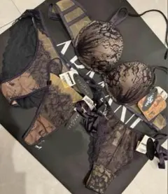 モデル掲載【豪華③点ANNEBRA サイドデザインバイカラー】アンブラ