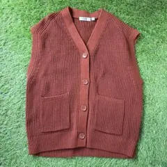 【美品】ユニクロU UNIQLO U ニットベスト L
