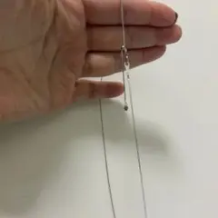 Agete マザーオブパール k10 Yネックレス - メルカリ