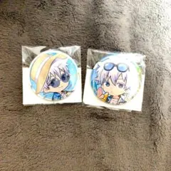 呪術廻戦 まるくじ Aloha vibes 五条悟 缶バッジ2点セット➂