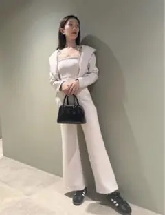 SNIDEL パーカー×カットオールインワンセット スナイデル